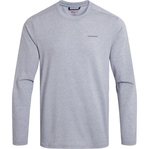 Craghoppers Мъжка блуза с дълъг ръкав Craghoppers Nosilife Abel Longsleeve Longsleeve - Soft Grey Marl (216-3245-1011)