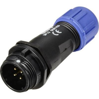 Weipu SP1311 / P 4 I guľatý faston, 1 ks