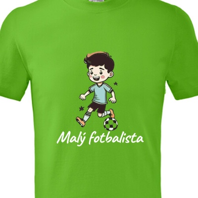 Triko pro malého fotbalistu dětské