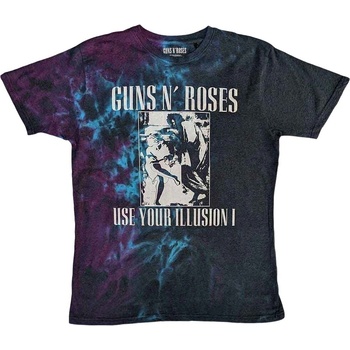 Guns N' Roses Риза Use Your Illusion Monochrome Unisex Blue XL (GNRTS126MDD04)