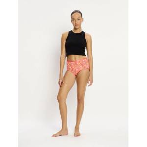 Modibodi Менструални бикини Modibodi SmileyWorld Classic Full Brief Super Overnight Boho Coral Modibodi | Cherven Mnogotsveten | ЖЕНИ | XS