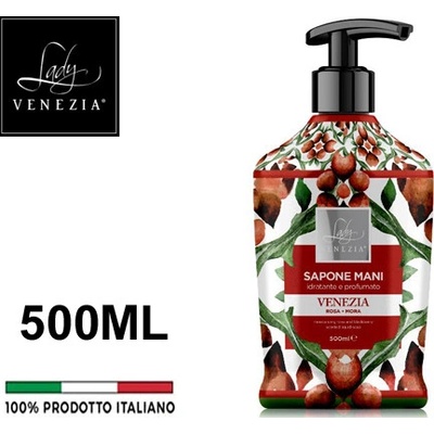 Lady Venezia Venezia Rosa Mora tekuté mýdlo 500 ml