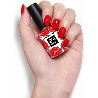 Londontown Gel Color Londoner Love gélový lak na nechty červená 12 ml