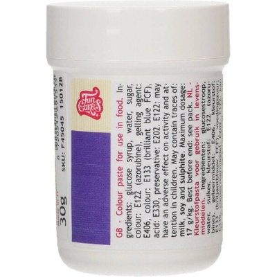 YUMMY.sk FC gélová farba Violet fialová v kelímku 30 g