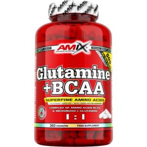 Amix Nutrition Glutamine + BCAA [360 капсули]