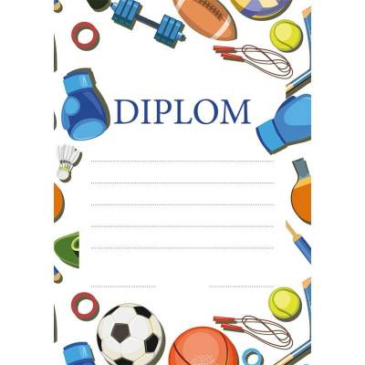 Baloušek Diplom A5 sportovní hry BD059
