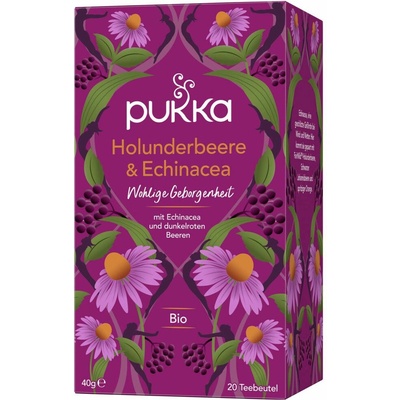 Pukka Ovocný čaj bezinky a echinacea bio 40 g