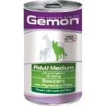 Gemon Gemon Lamb and Rice Adult Medium - Хапки с агнешко и ориз за средни породи - опаковка, 1. 250 кг