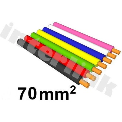 Kábel 1x70mm2 čierny