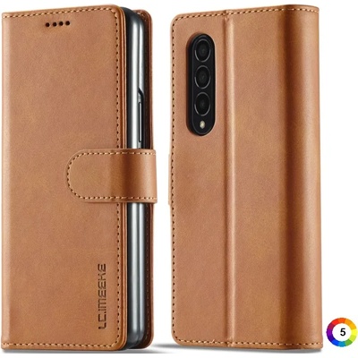 Samsung Galaxy Z Fold4 5G LC. IMEEKE Кожен Калъф и Протектор