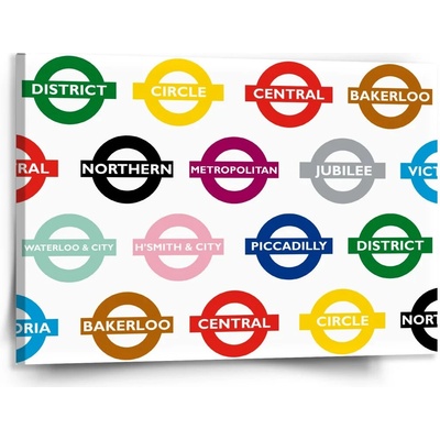 Sablio Obraz Metro - 110x110 cm Varianta: Sablio Obraz Metro - 150x110 cm