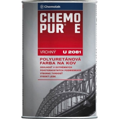 Chemolak U2081 Chemopur E 1000 RAL9003 bílý 8L