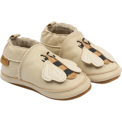 MIKK-LINE dětské kožené capáčky barefoot protiskluzové