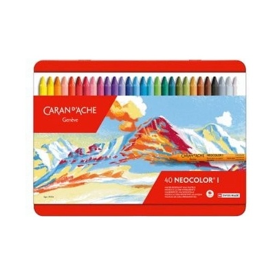 Sada voskových pastelů neocolor 40 ks