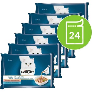 Gourmet Капсули GOURMET PERLE Gravy Delight - риба 24 x 85 г