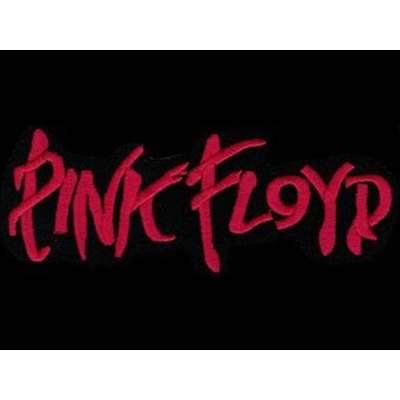 Nášivka PINK FLOYD red vyšívaná zažehlovací