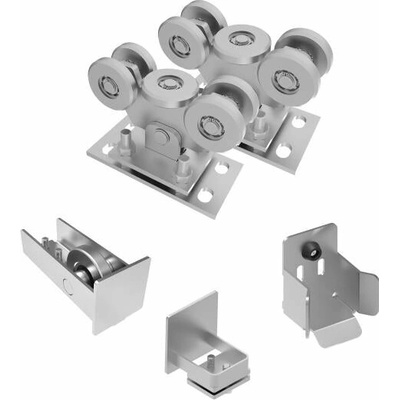 INOX, Vedenie spodné - ECO, profile 80x80mm