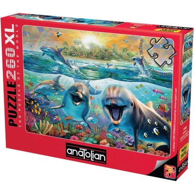 ANATOLIAN Smějící se delfíni XL 260 dielov