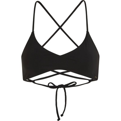 O'Neill Дамско бикини горнище O'Neill Women's Huntington Bralette Top Bikini top - Black Out - размер 44 (EU) (150-6546-0116)