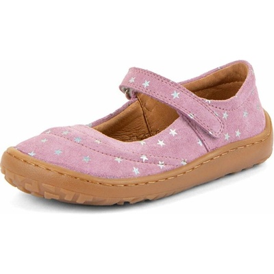 Froddo dívčí barefoot kožené baleríny MARY J PINK+ Froddo G3140195-4
