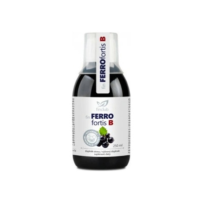 Ferrofortis B železo v tekutej forme 250 ml