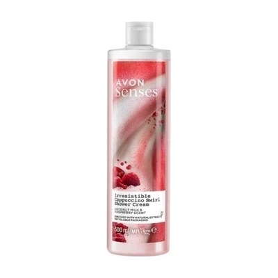 Avon Senses Irresistible Cappuccino Swirl povzbudzujúci sprchový krém 500 ml