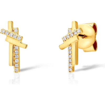 SAVICKI Обеци Savicki: злато. диаманти