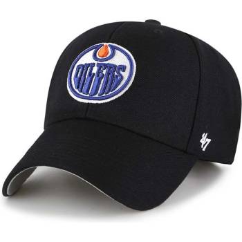 47 brand Шапка с козирка 47 brand NHL Edmonton Oilers в черно с апликация H-MVP06WBV-BKH (H.MVP06WBV.BKH)