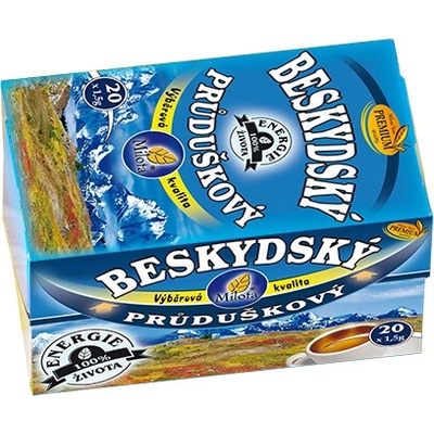 Milota Beskydský čaj průduškový 20 x 1,5 g