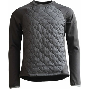 Zimtstern Мъжка фланелка с дълъг ръкав за колоездене Zimtstern Spinz Hybrid Sweater Synthetic jumper - Black Ink / Pirate Black - размер XXL (004-6837-0115)