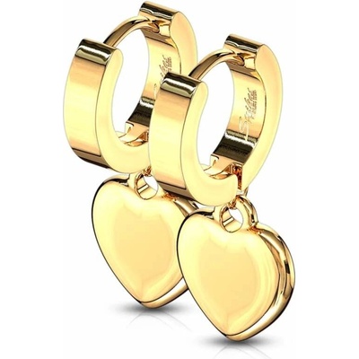 Glory dámske náušnice z chirurgickej ocele Stella zlaté SE3543-GD