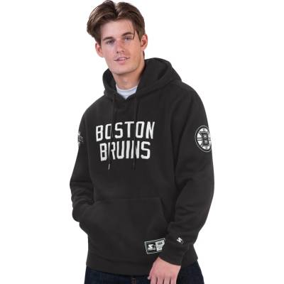Starter Pánska Mikina Boston Bruins Hat-Trick Hoodie