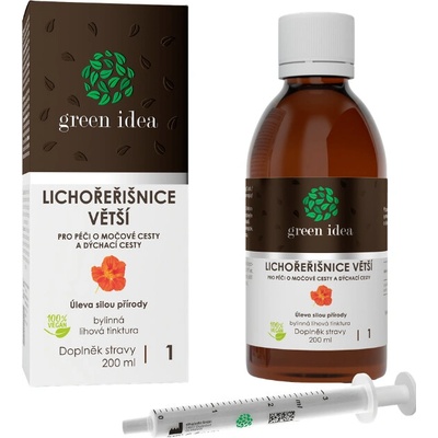 Green idea Lichořeřišnice tinktura 200 ml