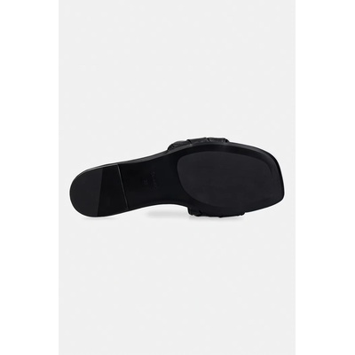 Calvin Klein чехли дамски SQUARE FLAT SNDL WOVEN LTH (HW0HW03268.0GJ)