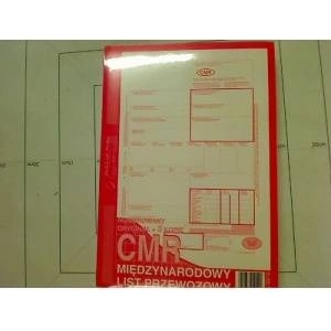 Michalczyk & Prokop CMR International consignment note 800-1N