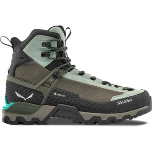 Salewa Дамски алпийски обувки Salewa Women's MTN Trainer 3 Tech Mid GTX Mountaineering boots - Shadow / Faded Green - размер 42 (EU) (120-0191-0221)