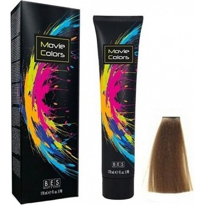 BES Movie Colors gelová barva 8.0 Light Blond 170 ml
