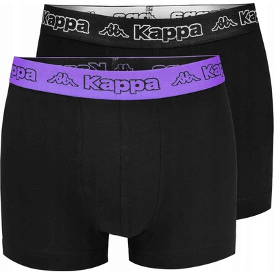 Kappa Boxers 2-Pack Black/Dewberry – Hledejceny.cz