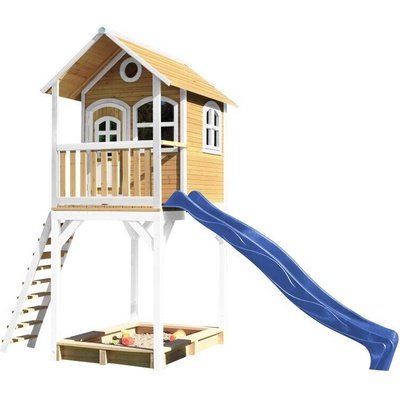 axi Къща за игра Romy, AXI с пясъчник, Blue Slide (A030.070.31)