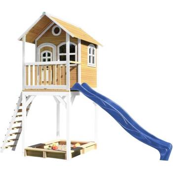 axi Къща за игра Romy, AXI с пясъчник, Blue Slide (A030.070.31)