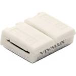 VIVALUX КОНЕКТОР ЗА LED ЛЕНТА VIVALUX СРЕДЕН ТВЪРДА ВРЪЗКА 12V 8мм MID 12x16x5мм 2бр (VIV003902)