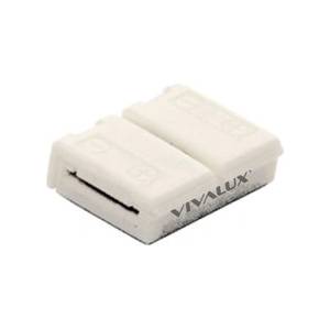 VIVALUX КОНЕКТОР ЗА LED ЛЕНТА VIVALUX СРЕДЕН ТВЪРДА ВРЪЗКА 12V 8мм MID 12x16x5мм 2бр (VIV003902)