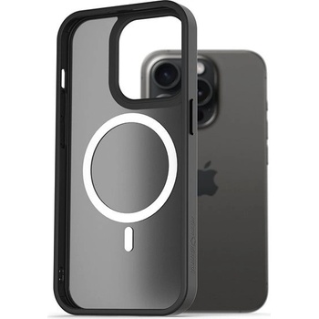 Pouzdro AlzaGuard Matte Case Compatible with MagSafe iPhone 15 Pro černé