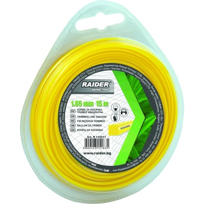 Raider Корда за косачка тример квадратна 1.65mm х 15m