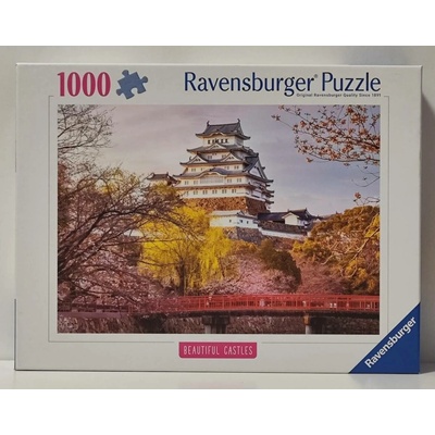 RAVENSBURGER Impozantní hrady a zámky Himedži Japonsko 1000 dílků