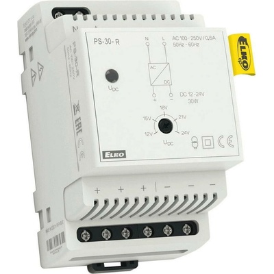Spínaný stabilizovaný napájecí zdroj PS-30-R ELKO EP 8595188136655