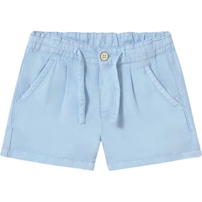 Mayoral Къси ленени бермуди с връзки Mayoral - Небесносини, relaxed, 6 м (25-01247-025-6M)