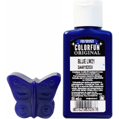 Colorfun barva do pryskyřice modrá 25 ml – Sleviste.cz