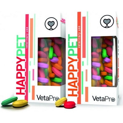 VetaPro Happy Pet Puppy doplnková minerálna výživa pre šteniatka 100 tbl