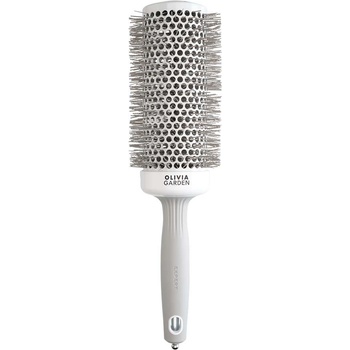 Olivia Garden Expert Blowout Speed Round Brush White & Grey 55 mm